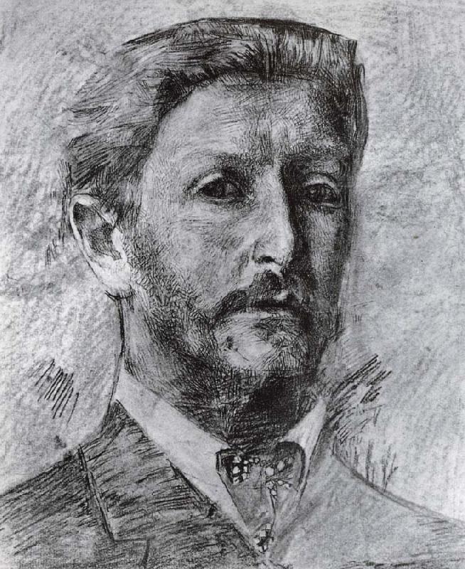 Mikhail Vrubel Self-Portrait France oil painting art